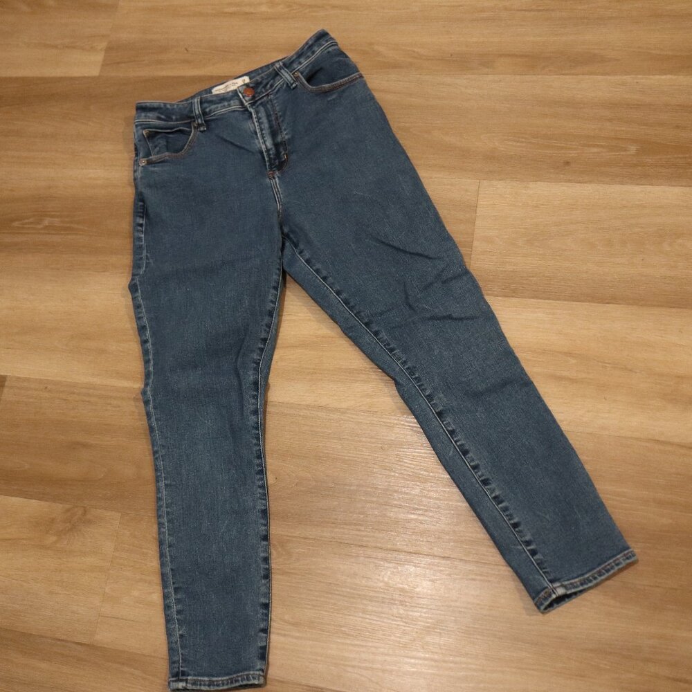 Abercrombie & fitch curve love the super skinny ankle high rise